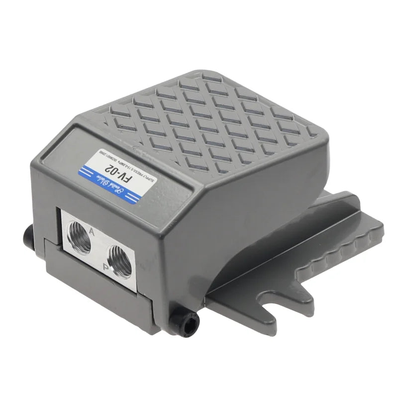Pneumatic Foot Pedal Valve 1/4" BSP 2-Way 2-Position FV-02 Pneumatic Foot Valve Richie's FV-02 China Mainland