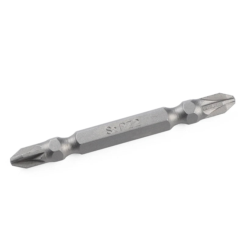 10Pcs Magnetic Double Head Phillips Slotted Screwdriver Bits S2 65mm Screwdriver Bit Set Richie's