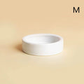 Ceramic Reptile Feeder Bowl – Anti-Escape Dish for Gecko & Crab Reptile Feeder Bowl Richie's M 7CM White
