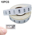 10 Pcs NFC Tag Stickers NTAG213 Chip for All NFC Devices NFC Tag Stickers Richie's white