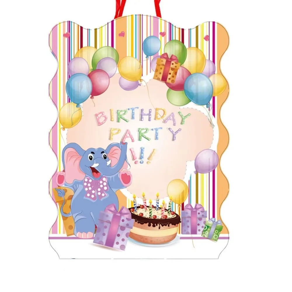 Birthday Pinata DIY Party Decoration – 5 Colors | Smash Game Party Pinata Richie's 1