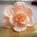 Giant 30cm Silk PE Foam Rose Artificial Flower Wedding Décor Artificial Flower Richie's champagne-A