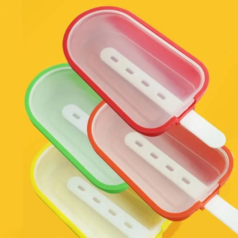 Silicone Popsicle Mould – Reusable Ice Lolly Maker with Lid & Sticks Popsicle Mould Richie's