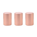 Mini Metal Tea Tin Cans – Portable Travel Storage Containers Tea Storage Tin Richie's 3Pcs Rose Gold