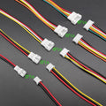 10 Pairs JST PH 2.0mm Connectors 2-6 Pin Male Female Wired Electronics Connector Richie's 2Pin