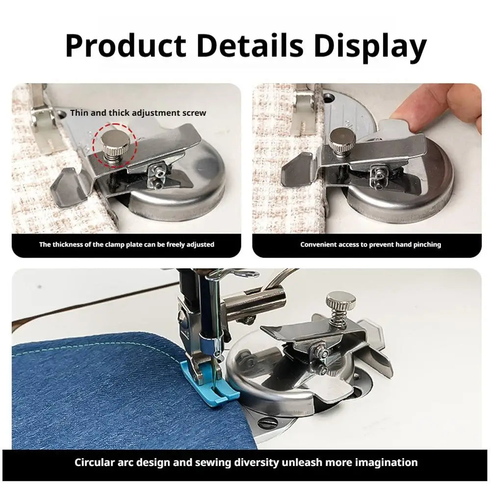 Magnetic Seam Guide Adjustable Sewing Gauge – Universal Fit Sewing Machine Accessory Richie's