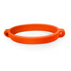 Silicone Drawstring Ring Bottle Sleeve & Cup Handle Strap Bottle Sleeve Strap Richie's orange
