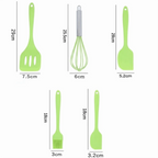5-Piece Silicone Kitchen Utensils Set – Nonstick & Heat Resistant Silicone Utensil Set Richie's