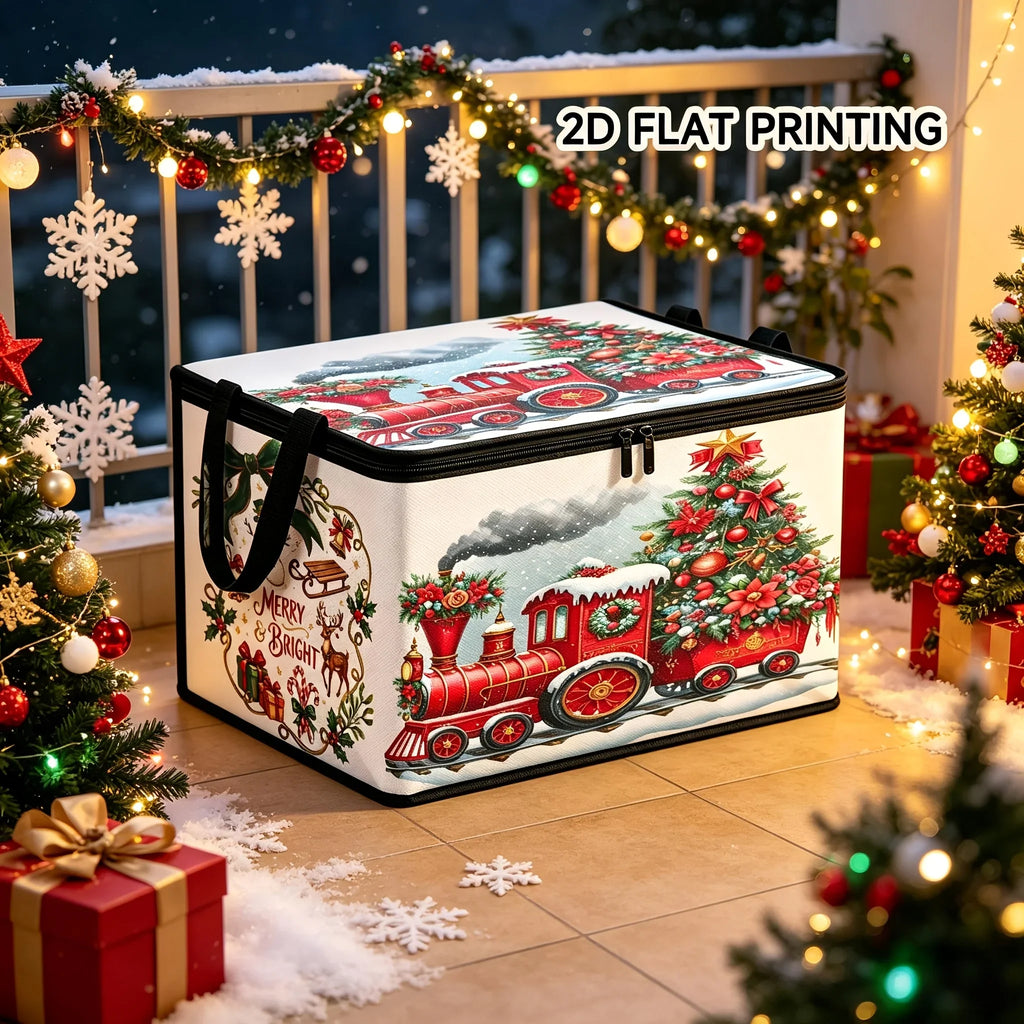 Large Foldable Christmas Storage Box – Under-Bed Organizer Foldable Storage Box Richie's