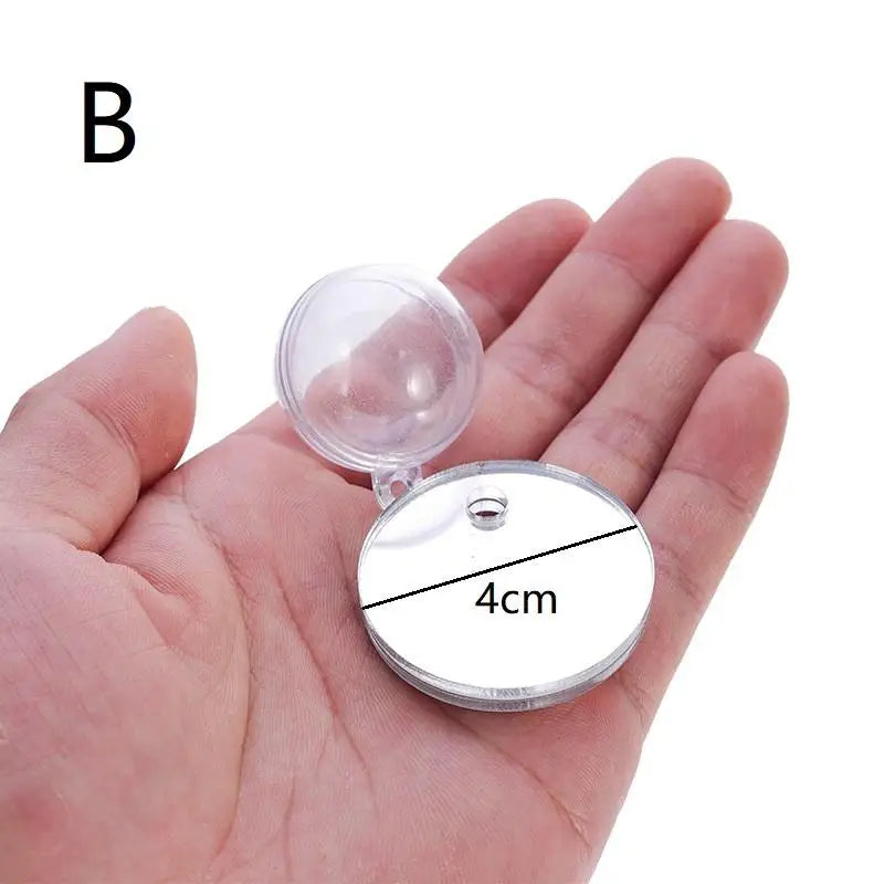 Floating Acrylic Betta Fish Mirror – Aquarium Training Toy Aquarium Fish Toy Richie's B