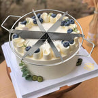 Stainless Steel Cake Divider Cutter – 6/7/8 Equal Slices Cake Portion Cutter Richie's