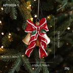Red & White Plastic Christmas Tree Hanging Ornaments – DIY Christmas Ornaments Richie's