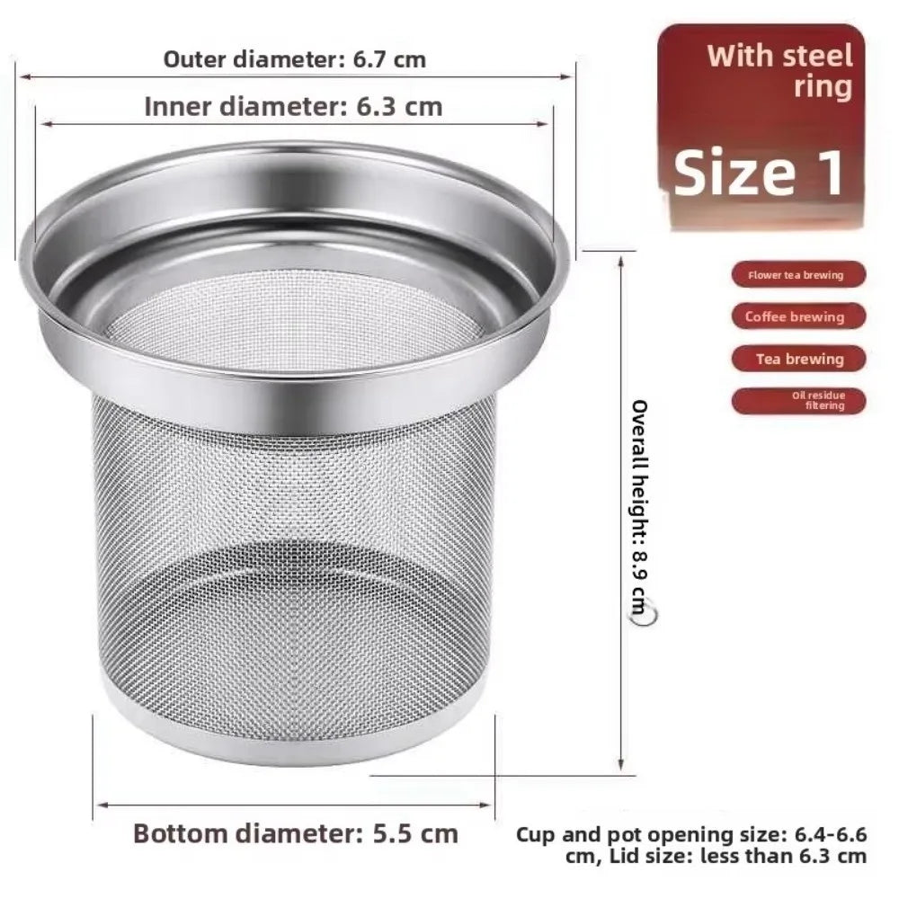 Stainless Steel Tea Strainer & Reusable Coffee Filter Infuser Tea Strainer Infuser Richie's B-1