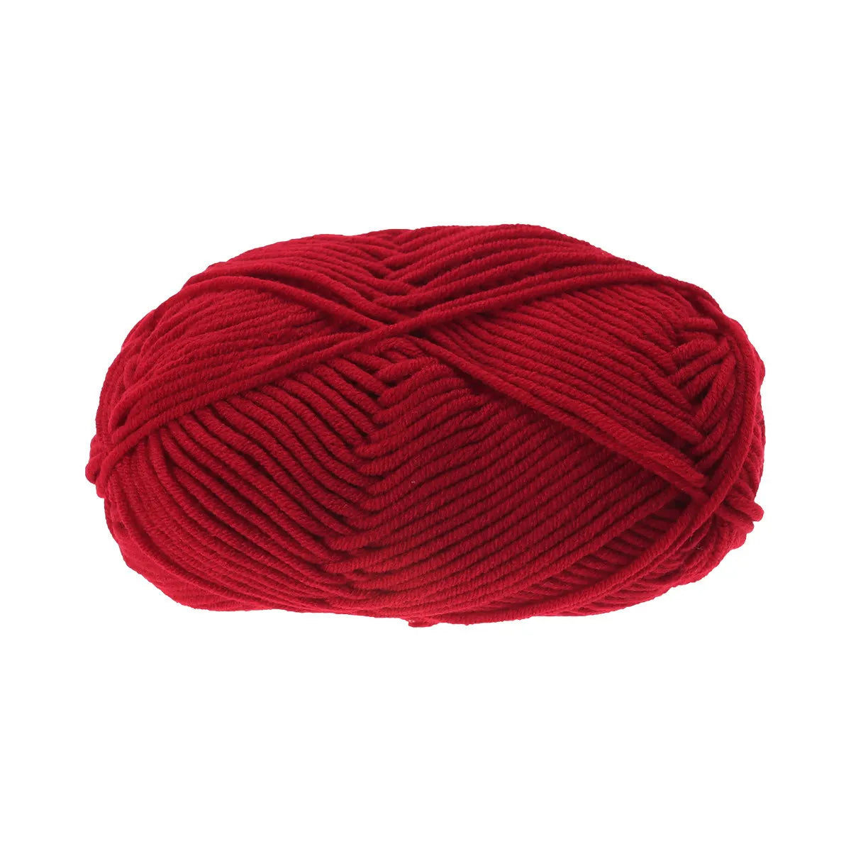 Milk Cotton Yarn – Soft Chunky Worsted Weight, Knitting & Crochet Craft Yarn Richie's Red