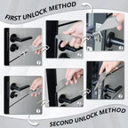 2-Pack Stainless Steel Mini Pry Bar Multi-Tool Set Pry Bar Tool Set Richie's