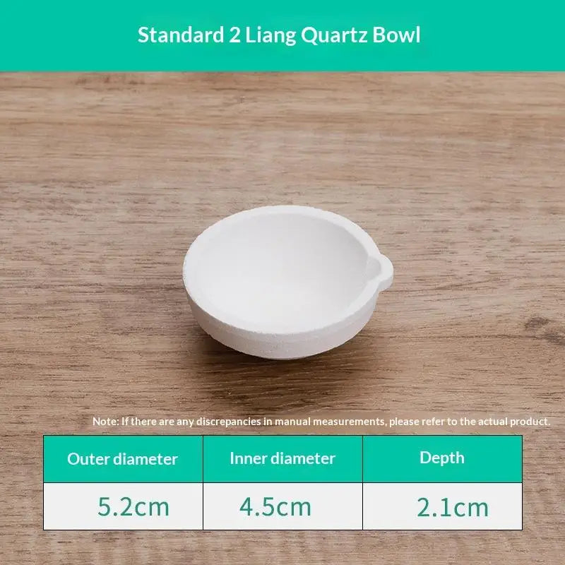 Quartz Crucible 100g–5000g | Gold Silver Platinum Melting Tool Melting Crucible Richie's A1