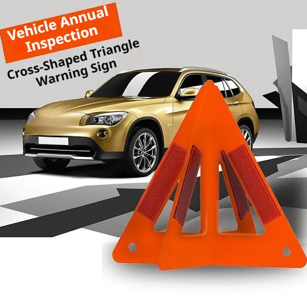 Foldable Reflective Emergency Warning Triangle | Road Safety Emergency Warning Triangle Richie's