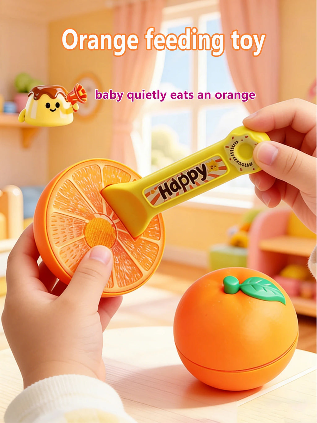 Kids DIY Fruit Simulation Feeding Toy Set – Pretend Play Kit Pretend Play Toy Set Richie's