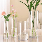 Nordic Acrylic Flower Vase – Modern Transparent Home Décor Decorative Flower Vase Richie's