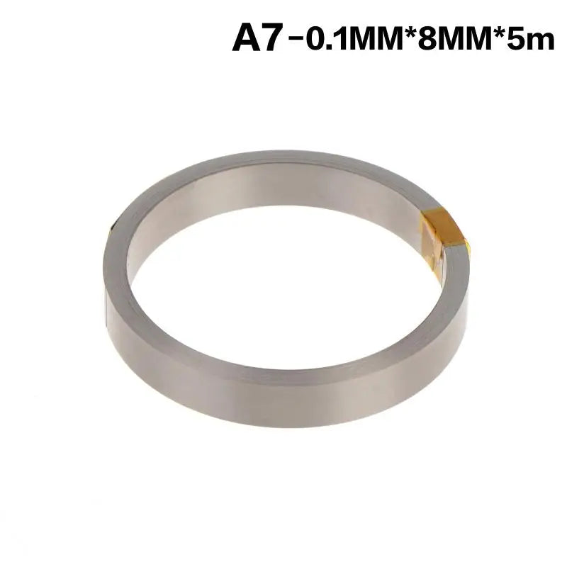 Nickel Plated Battery Strip 18650 Connector 0.1mm 5M/10M Roll Battery Connector Strip Richie's 0.1mm x 8mm x 5m