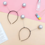 4-Pack Martian Antenna Ball Bopper Headbands for Halloween Costume Headband Set Richie's