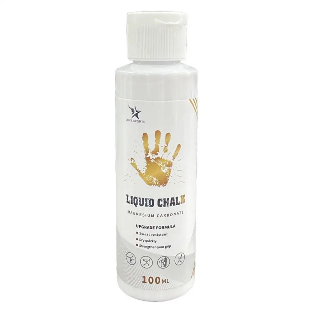Liquid Chalk Grip 50/100/200ml – Gym, Climbing & Weightlifting Liquid Chalk Grip Richie's 100ml