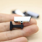 1:12 Scale Miniature Security Camera Props – Dollhouse Decor Set Dollhouse Miniature Prop Richie's