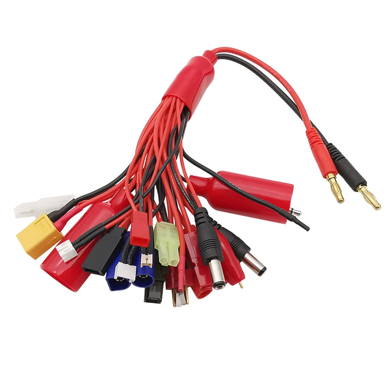 RC LiPo Battery Charging Splitter 8-in-1 / 19-in-1 XT60 Battery Charging Adapter Richie's 19In1 Banana