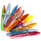 10pcs 8cm PVC Soft Squid Lures – Tuna & Sailfish Fishing Bait Soft Fishing Lures Richie's