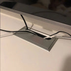 Rectangle Desk Cable Grommet Wire Hole Cover | Cable Organizer Desk Cable Grommet Richie's