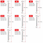 304 Stainless Steel Turnbuckle Wire Rope Tensioner M5–M20 Wire Rope Turnbuckle Richie's