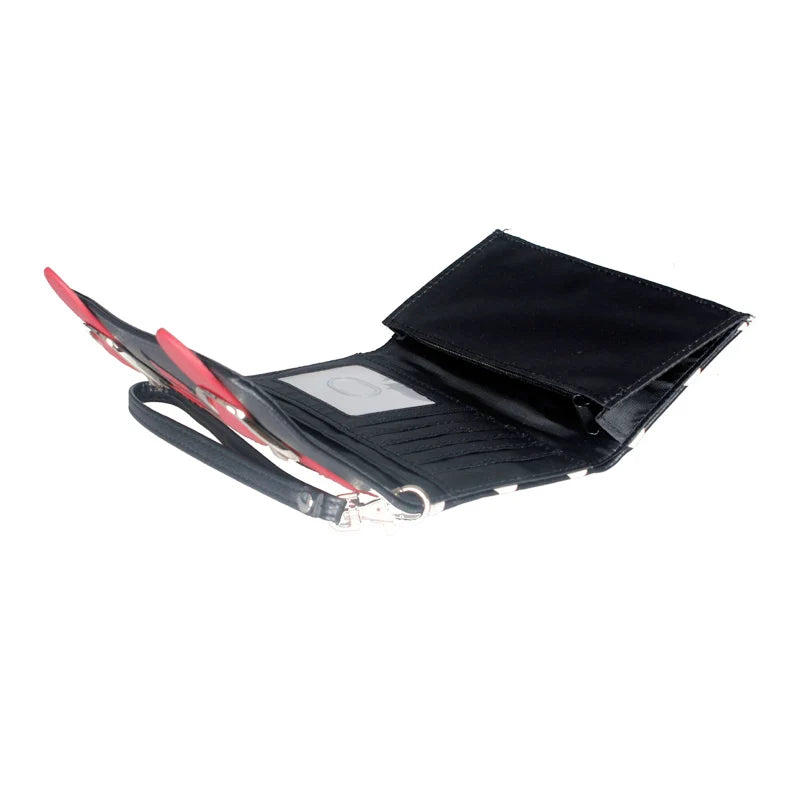 Women's Buckle Long Wallet – Card Slots & ID Window | Richie's Women's Long Wallet Richie's