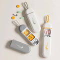 2-Pack 3-Compartment Pill Organizer with Carrying Loop Pill Organizer Richie's random color 2pcs