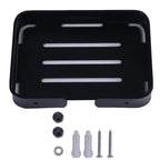 Black Aluminum Wall Mounted Soap Dish Holder – Bathroom Basket Soap Dish Holder Richie's black