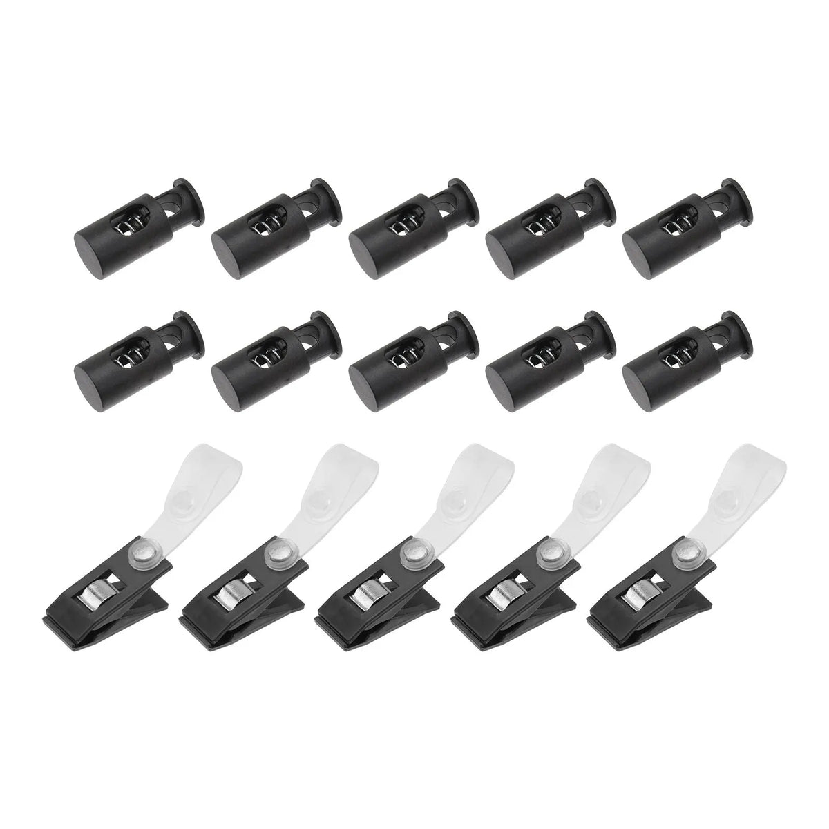 Garden Flag Stoppers Rubber Clips & Flagpole Fixators – 5 Sets Flag Pole Accessories Richie's