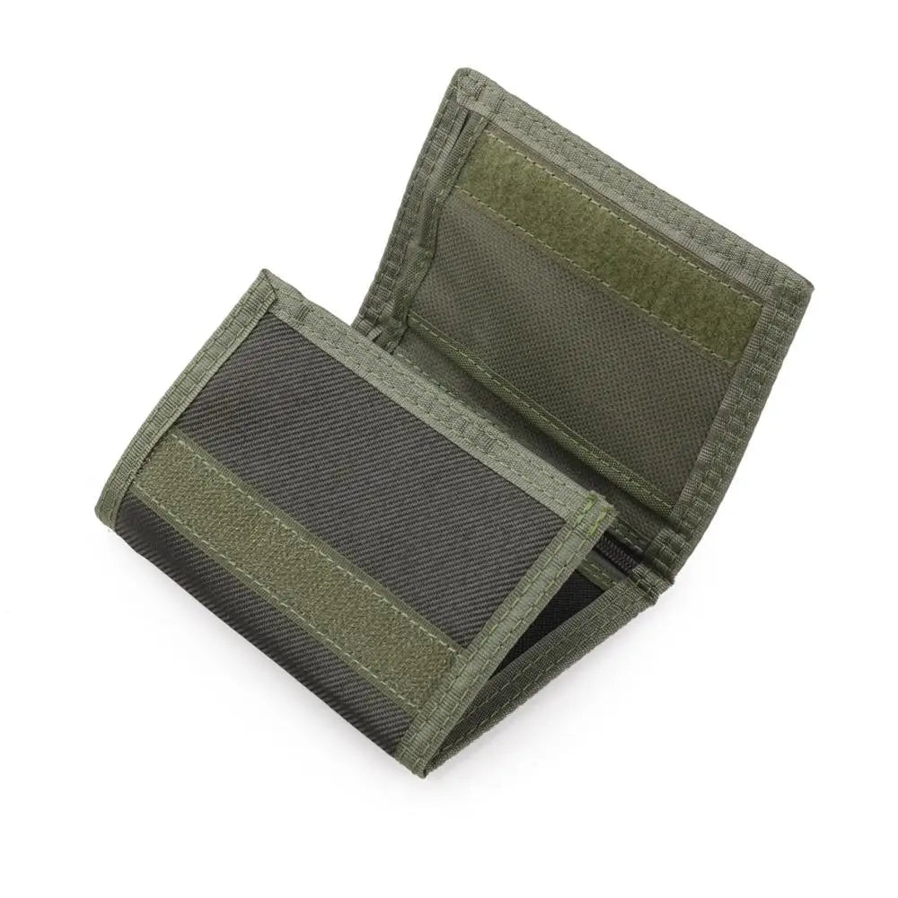 Nylon Trifold Wallet – Unisex Coin, Card & ID Holder Trifold Wallet Richie's
