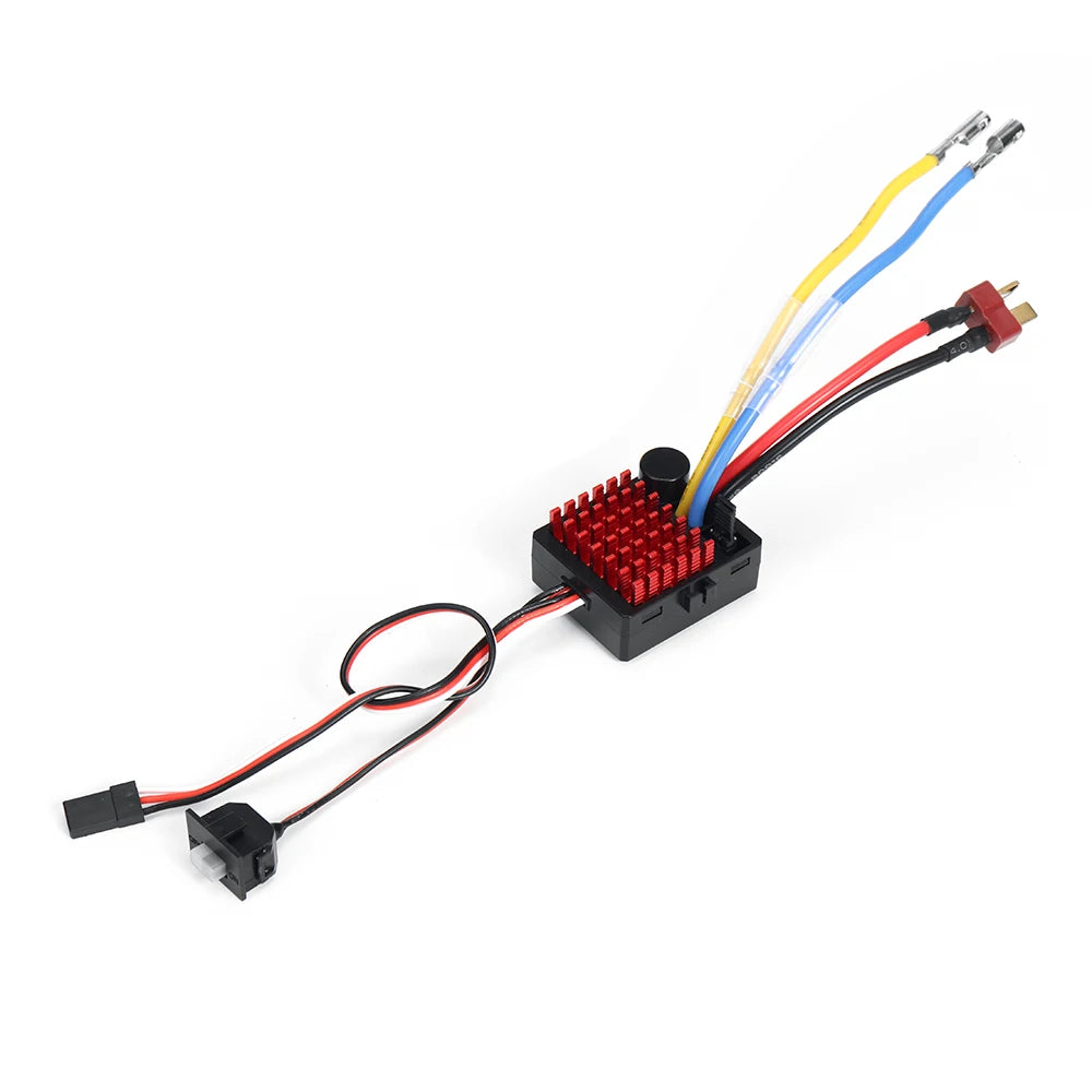 FLYUEACE 60A Waterproof Brushed ESC Speed Controller RC Cars RC Speed Controller Richie's