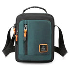 Men's Nylon Crossbody Messenger Bag – Casual Shoulder Handbag Men's Crossbody Bag Richie's green large