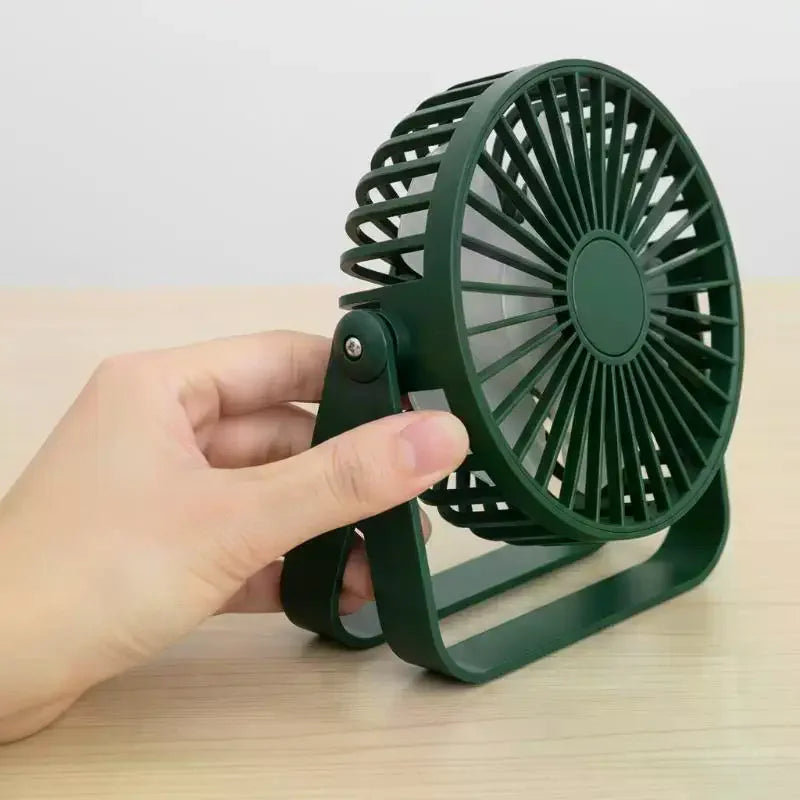 Mini USB Desktop Fan – Quiet Portable Cooling for Office & Dorm USB Desktop Fan Richie's