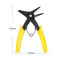 2-in-1 Circlip Pliers – Internal & External Snap Ring Tool Circlip Pliers Richie's YELLOW