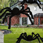 Extra Large Halloween Plush Black Spider Party Decor Prop Halloween Decoration Richie's