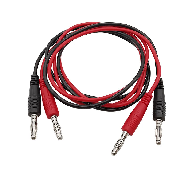 4mm Banana Plug Test Leads for Multimeter – Red & Black Set Multimeter Test Leads Richie's