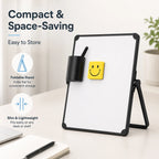 Portable Magnetic Desktop Mini Whiteboard with Pen Holder Desktop Whiteboard Richie's