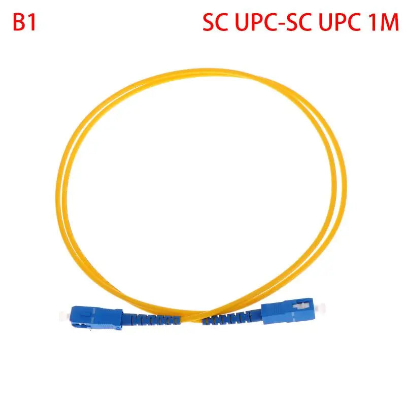 Single Mode Fiber Optic Patch Cord Simplex SM 9/125 UPC FTTH Fiber Optic Patch Cord Richie's A5