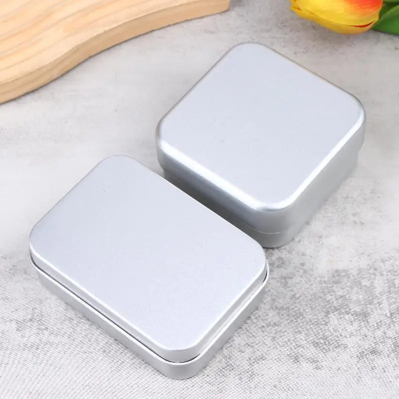 Square Aluminum Soap Box with Lid – Travel Soap Dish Travel Soap Dish Richie's
