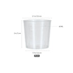 25-Pack 60ml Graduated Plastic Measuring Cups – Lab & Kitchen Plastic Measuring Cups Richie's