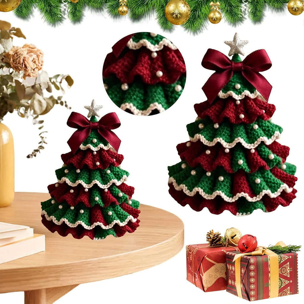 Crochet Christmas Tree Kit – Handmade Holiday Decoration Holiday Decoration Kit Richie's