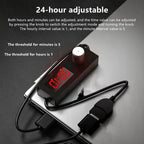24H Digital Countdown Timer USB Switch – Adjustable Auto Off USB Timer Switch Richie's