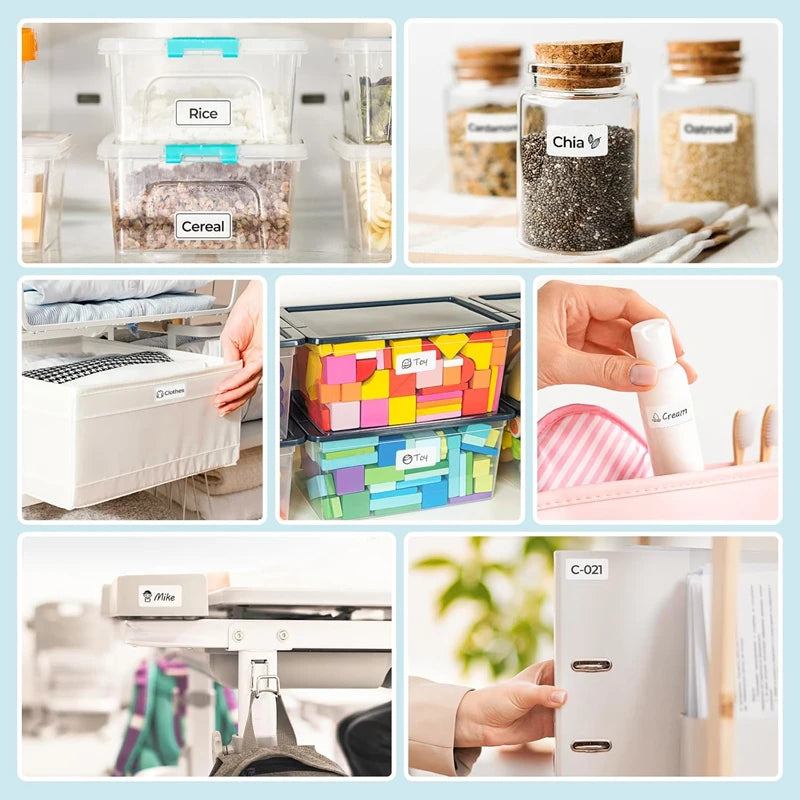 Marklife P15 Thermal Label Paper Roll – Self-Adhesive Stickers Thermal Label Paper Richie's