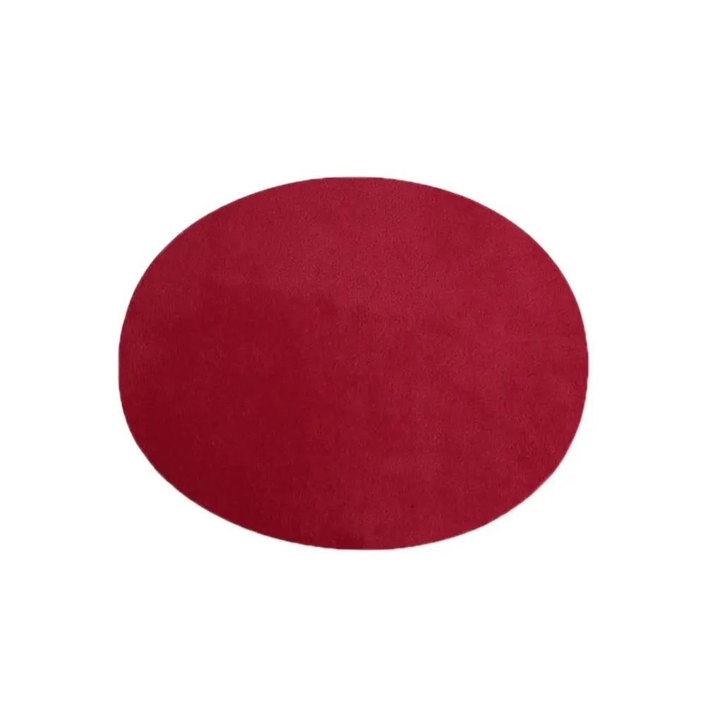 Oval Suede Iron-On Fabric Patches – Clothing & Elbow Repair Iron-On Fabric Patch Richie's red